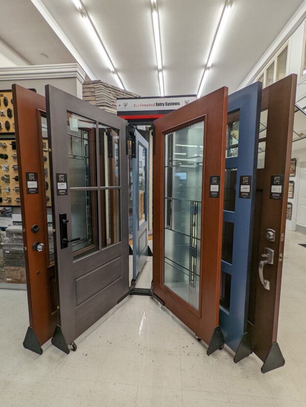 Exterior Door Display | Building Materials | Lloyd Lumber Company