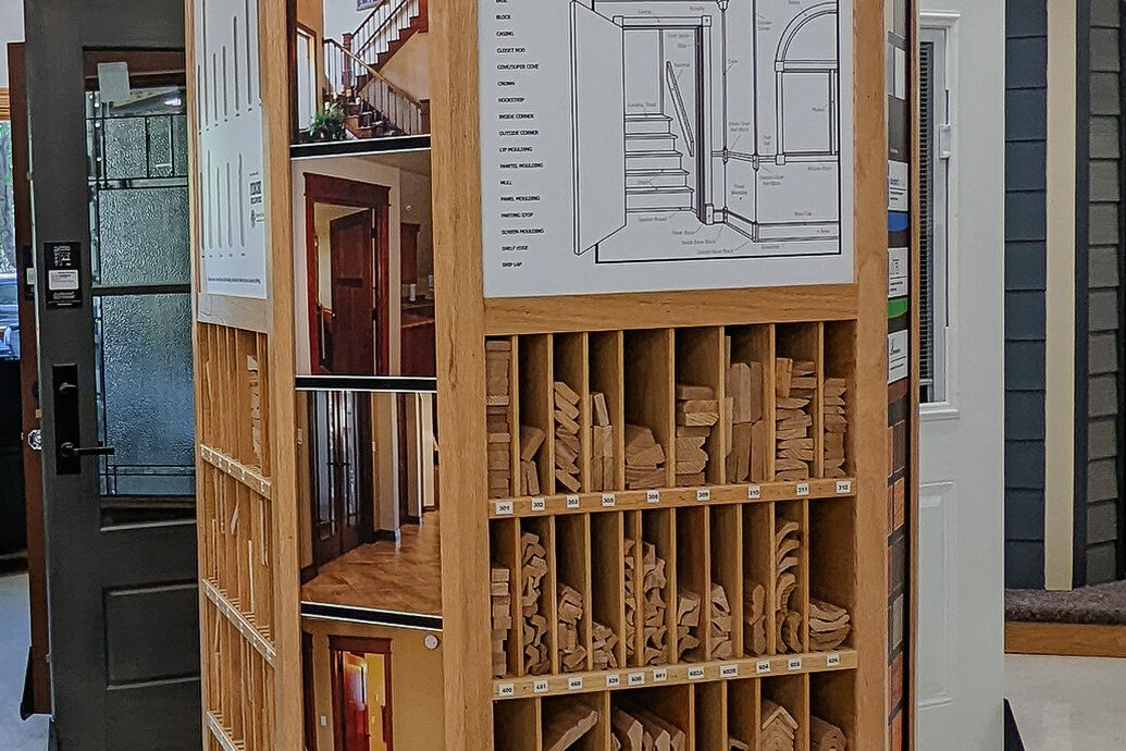 Moulding Tower Display