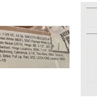 Bayer Built - Pre Hung A3 3 Panel Right Hinge