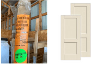 ThermaTru Smooth-Star Exterior Door Left Hinge