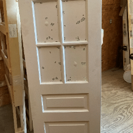 6 Panel Glass Pantry Style